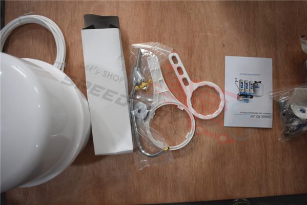 Filtre Système de purification d’eau RO domestique à osmose inverse 75GPD à 5 étapes