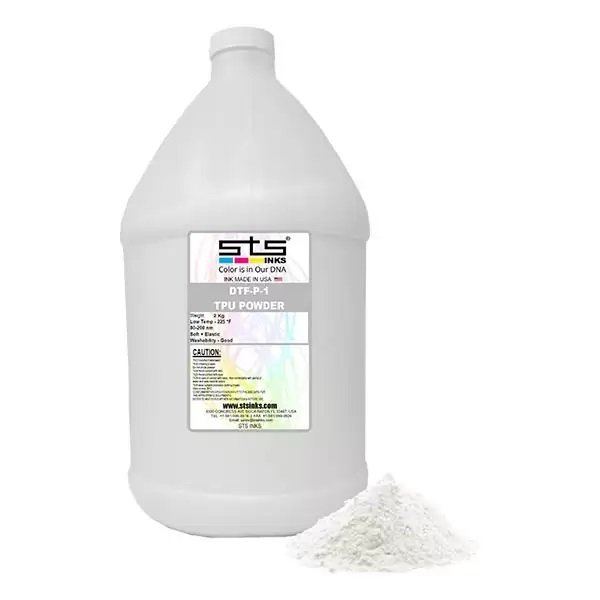 DTF-P-1 TPU Poudre Blanche de STS