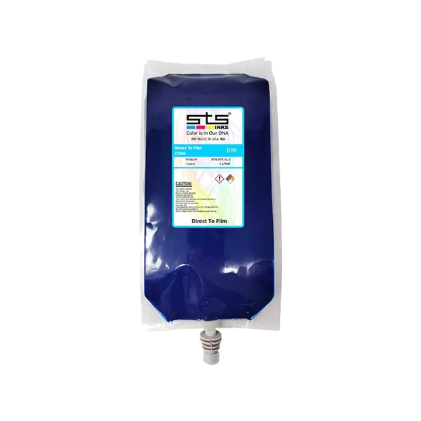 DTFC Encre DTF Cyan Pochette de 1 Litre