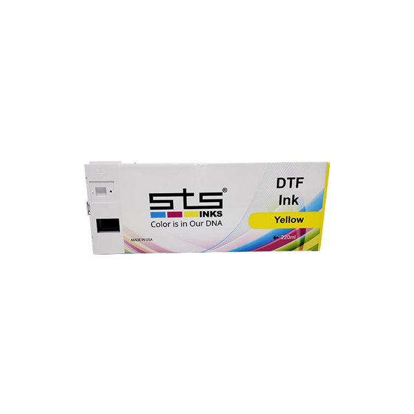 Jaune DTF Cartouche d’encre directe sur film (DTF) Jaune 220ml