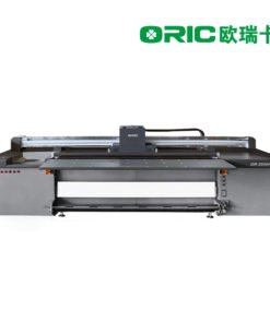 OR-2500H 2.5m UV Roll To Roll et imprimante hybride tout-en-un avec 3-12pcs Ricoh Heads
