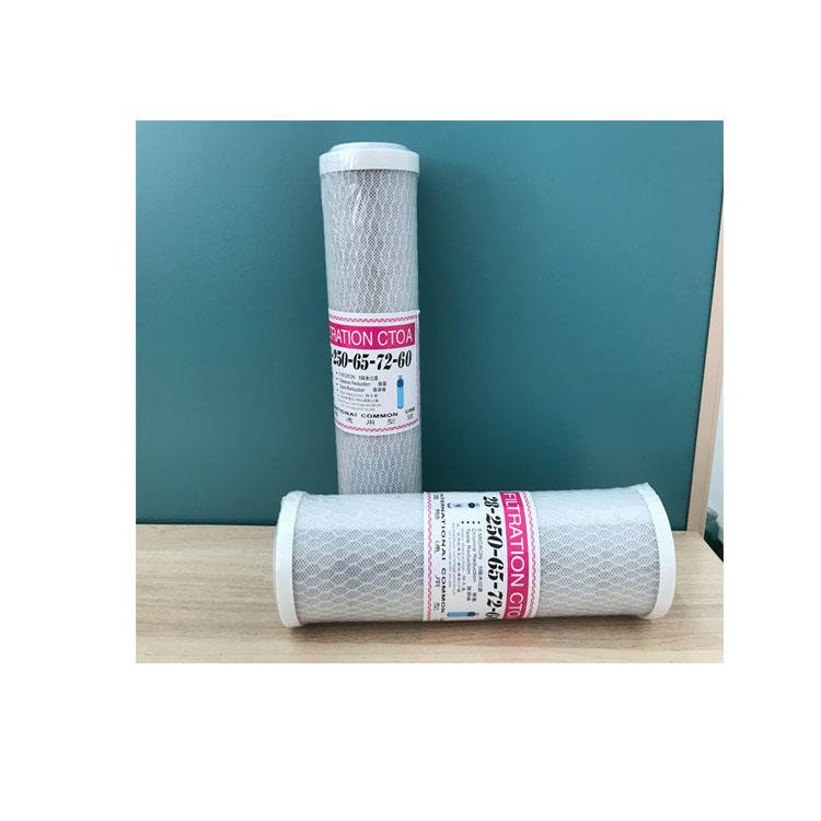 cto10 Cartouche CTO filtrante 10 pouces de luxe sédiment