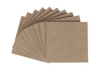 Feuille de bois MDF pour Snapmaker Original (10 Pcs)