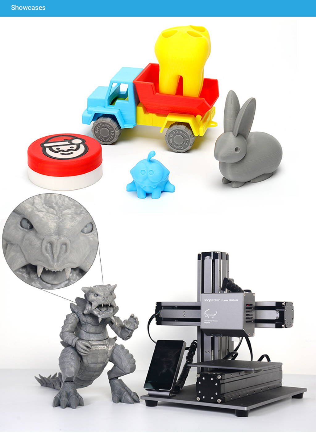 Filament PLA BLUE (500g)