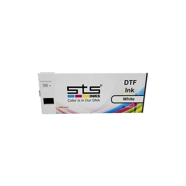 dtfwhite Cartouche d’encre directe sur film (DTF) Blanc 220ml