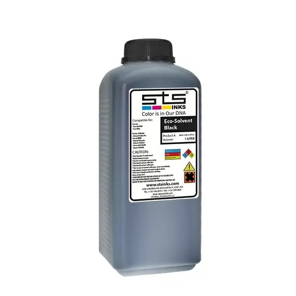 eco-solvent_bottle_black STS ENCRE ECOSOL NOIR 1L