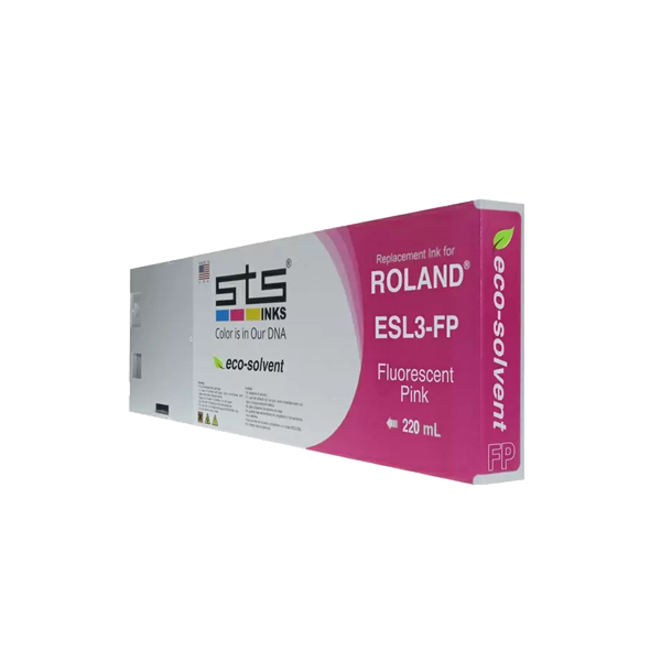 roland-eco-sol-max-220ml-fluorescent-pink Cartouche de remplacement Fluorescent-pink pour Roland Eco-Sol MAX ® 220 ml ESL3