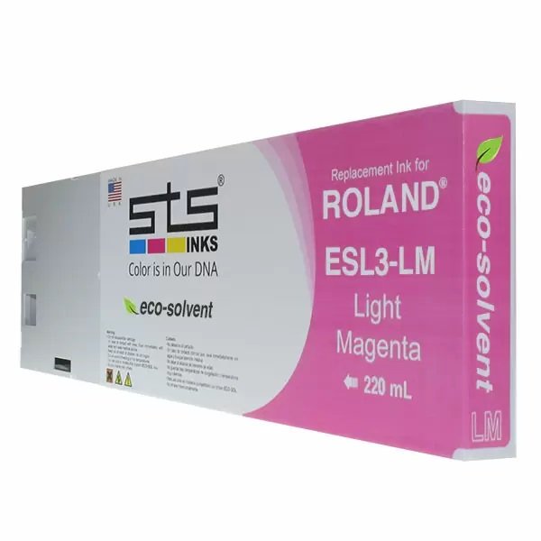 roland-eco-sol-max-220ml-light-magenta_1 Cartouche de remplacement Magenta Light pour Roland Eco-Sol MAX ® 220 ml ESL3