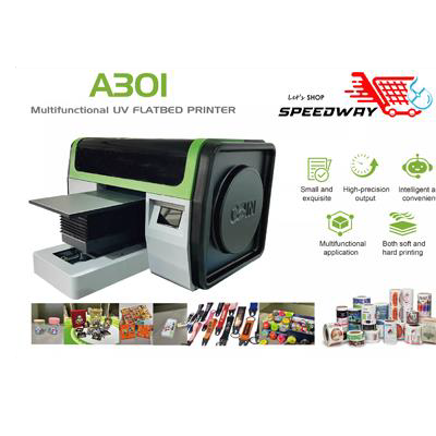 A301 AJ-A301 Multifunctional UV DTF Flatbed Printer