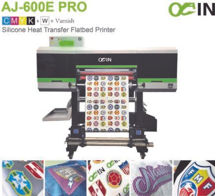 Imprimante 3D à transfert thermique en silicone AJ-600E PRO UV DTF